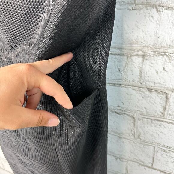 Badgley Mischka Mark & James Dress Strapless Mini Stud Bead Strapless Black Gold - Picture 8 of 13